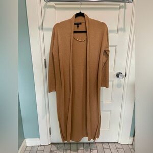Banana Republic Camel Duster Cardigan